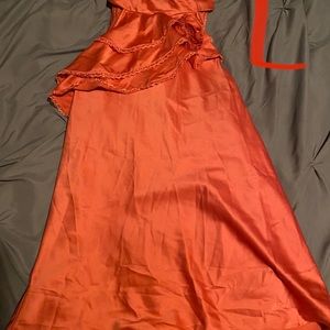 Size large satin halter